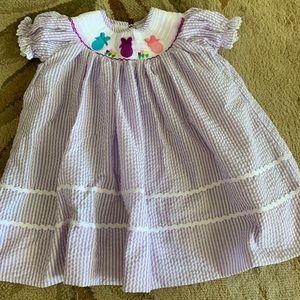 Smocked Easter dress
